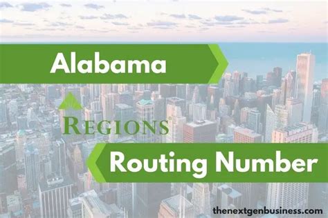 routing number regions alabama